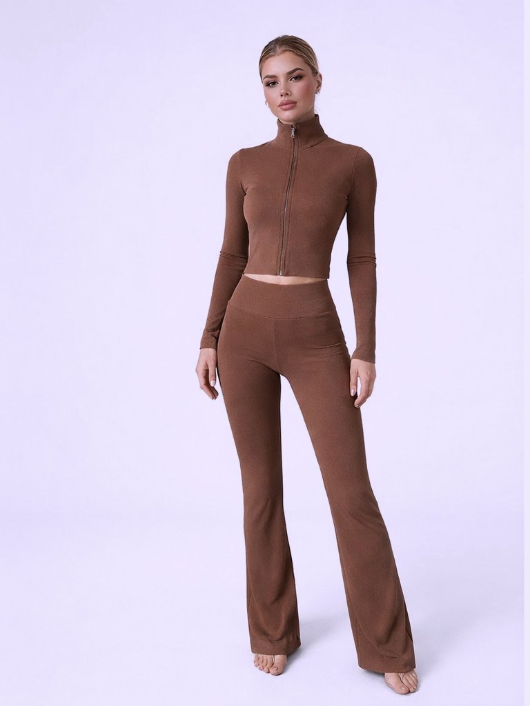 Eloziny Ribbed Two-Piece Set