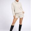 Cream Marner Shorts and Jacket Set