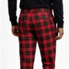 Eloziny Red Tartan Tailored Trousers