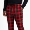 Eloziny Red Tartan Tailored Trousers