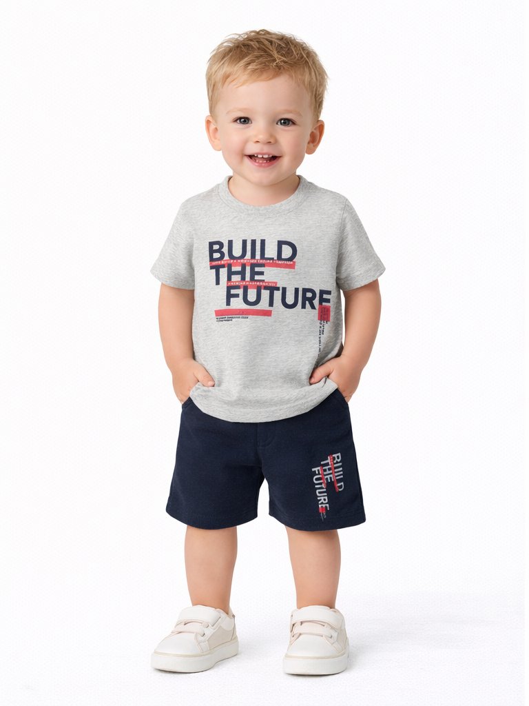 Eloziny Kids “Build The Future” Two-Piece Set