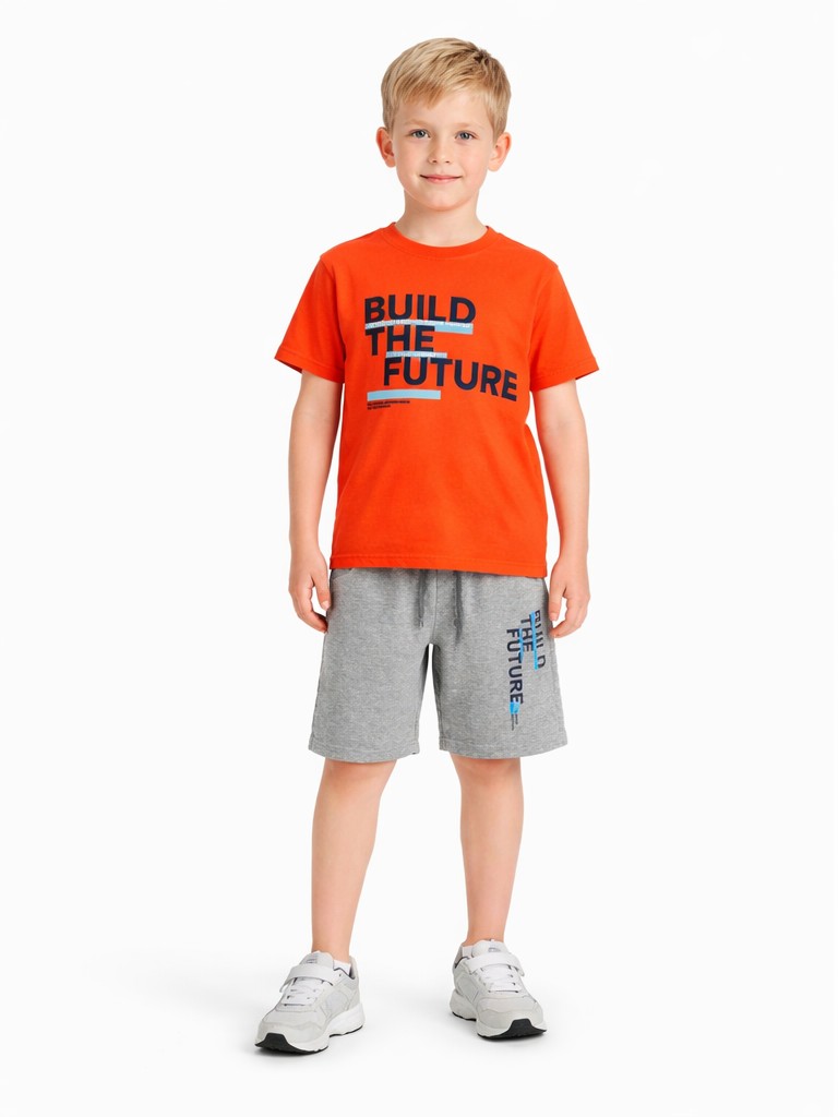 Boys “Build The Future” Two-Piece Set