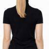 GAS Black Turtleneck Top
