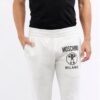 Moschino Milano White Sweatpants
