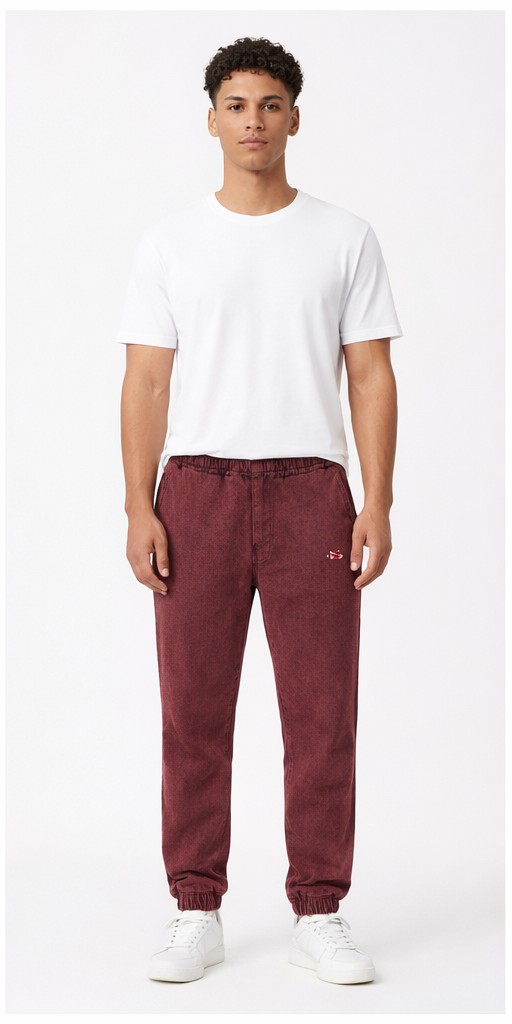 Diesel Unisex Burgundy Jeans (Original Diesel)
