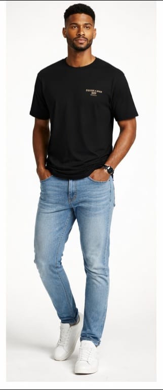 Scotch & Soda Signature T-Shirt – Black (Men’s)
