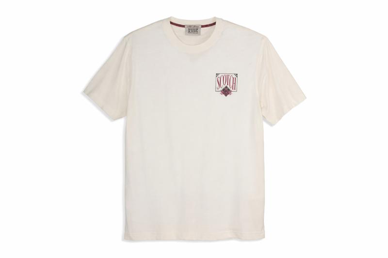 Scotch & Soda Ecru T-Shirt