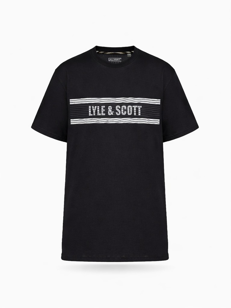 Lyle & Scott Jet Black Logo T-Shirt